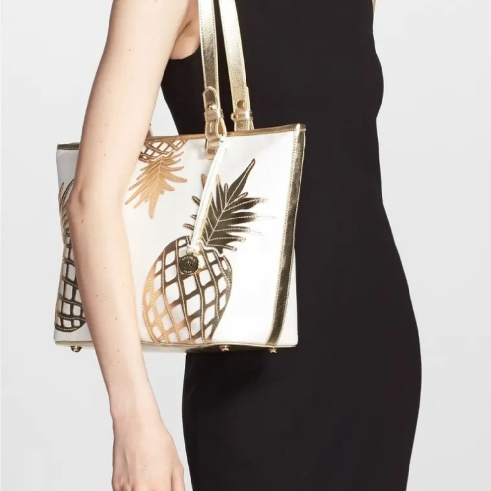 Brahmin Vivian Pineapple Tote